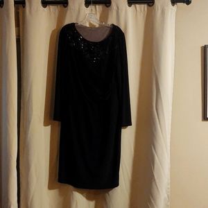 Lauren by Ralph Lauren black dress